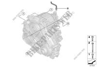 Getriebe Befestigung / Entlüftung für BMW 750LiX