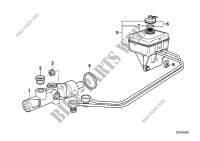 Hauptbremszylinder/Ausgleichbehälter für BMW 740iL