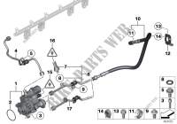 Hochdruckpumpe/Leitungen für BMW X5 35iX