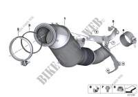 Katalysator motornah für BMW 420iX