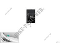 Schalter Fensterheber Beifahrer / Fond für BMW X3 20iX (TR51)