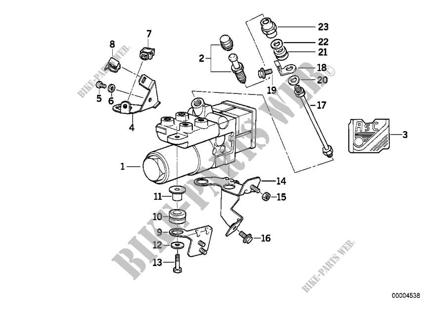 Hydroaggregat ABS/ASC+T für BMW 540i