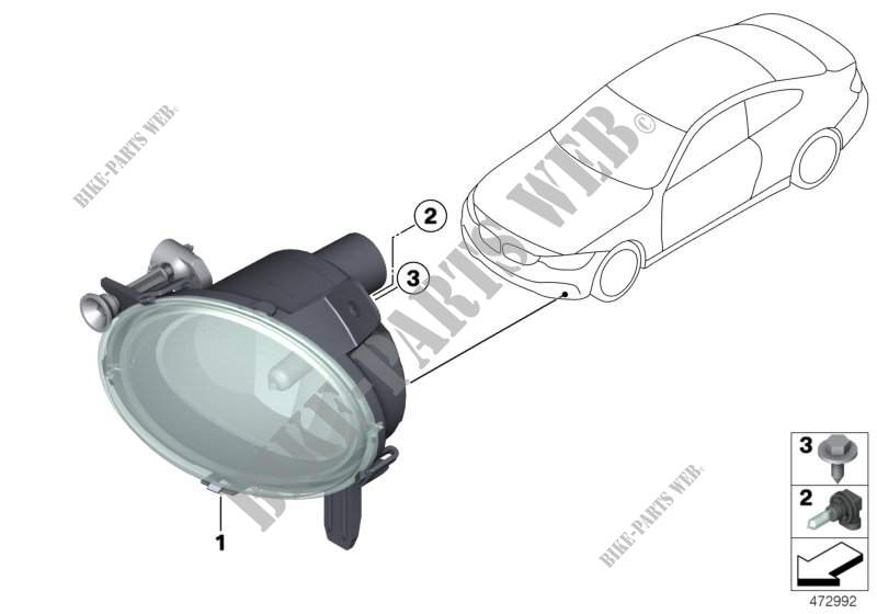 Nebelscheinwerfer für BMW 440i