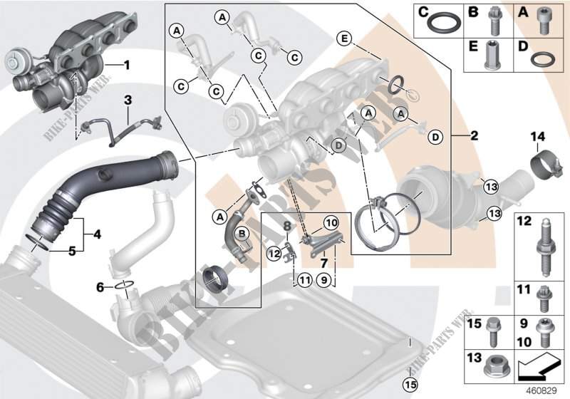 Turbolader und Anbausatz Value Line für BMW 528i