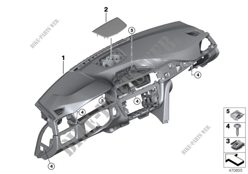 Verkleidung Instrumententafel für BMW 440i