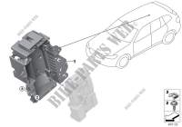 Geräteträger Gepäckraum für BMW X3 20i (TR16)