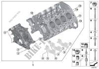 Zylinder Kurbelgehäuse für BMW 750LiX 4.0