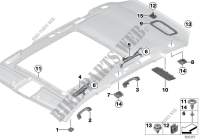 Anbauteile Dachhimmel für BMW 316d 2015