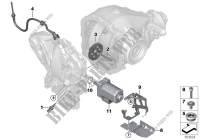 Hinterachsgetriebe / Anbauteile für BMW X3 M40dX (TX91)