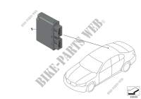 Steuergerät Ultraschallsensor für BMW X6 M50dX