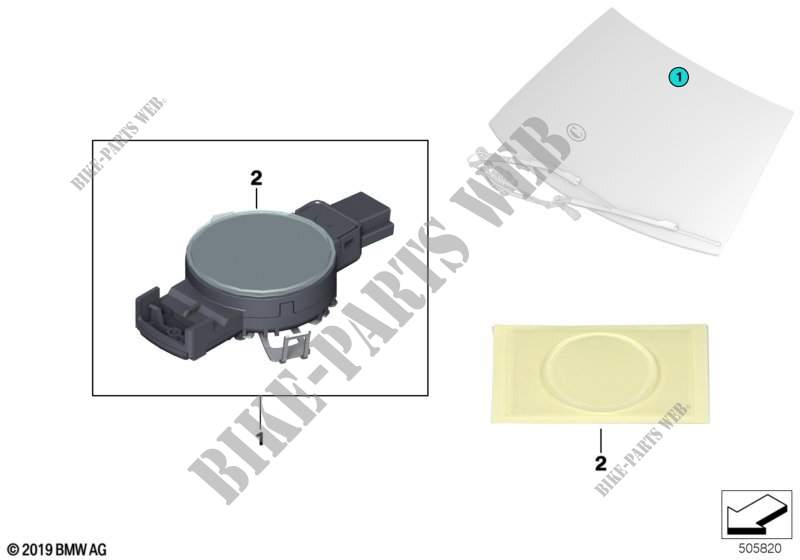 Sensor Regen/Licht/Solar/Beschlag für BMW 750LiS
